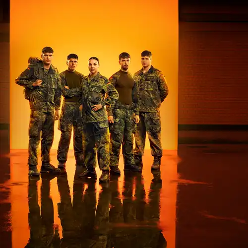 Eine Gruppe von Soldaten