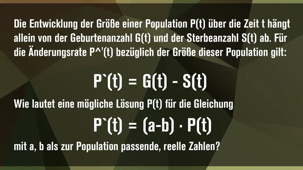 Matheaufgabe