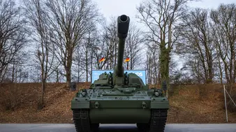 Ein Panzer der Bundeswehr