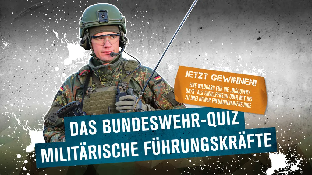 Das Bundeswehr-Quiz militärische Führungskräfte