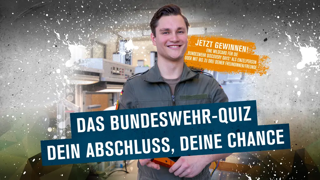 Das Bundeswehr-Quiz: Dein Abschluss, deine Chance