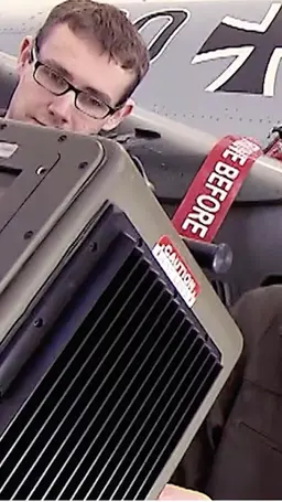 Der Auszubildende Marcel