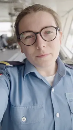 Koordinatorin für Logistik Karla-Lina