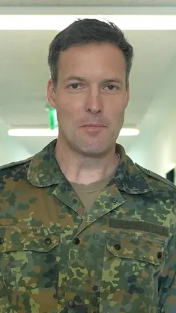 Bundeswehrmitarbeiter in Husum