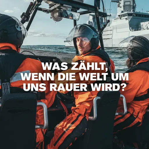 Soldat im Boot