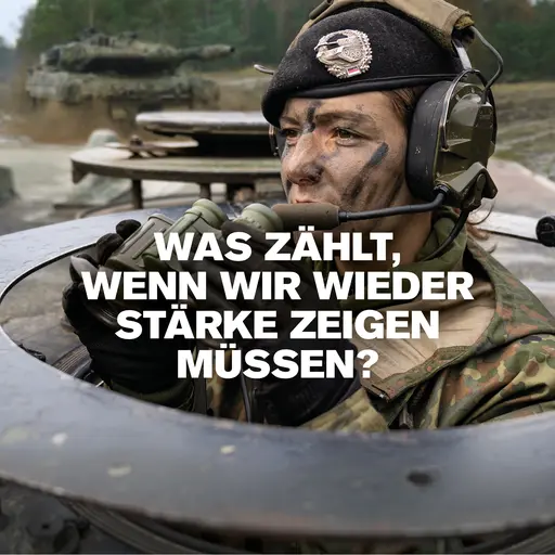Soldat im Panzer