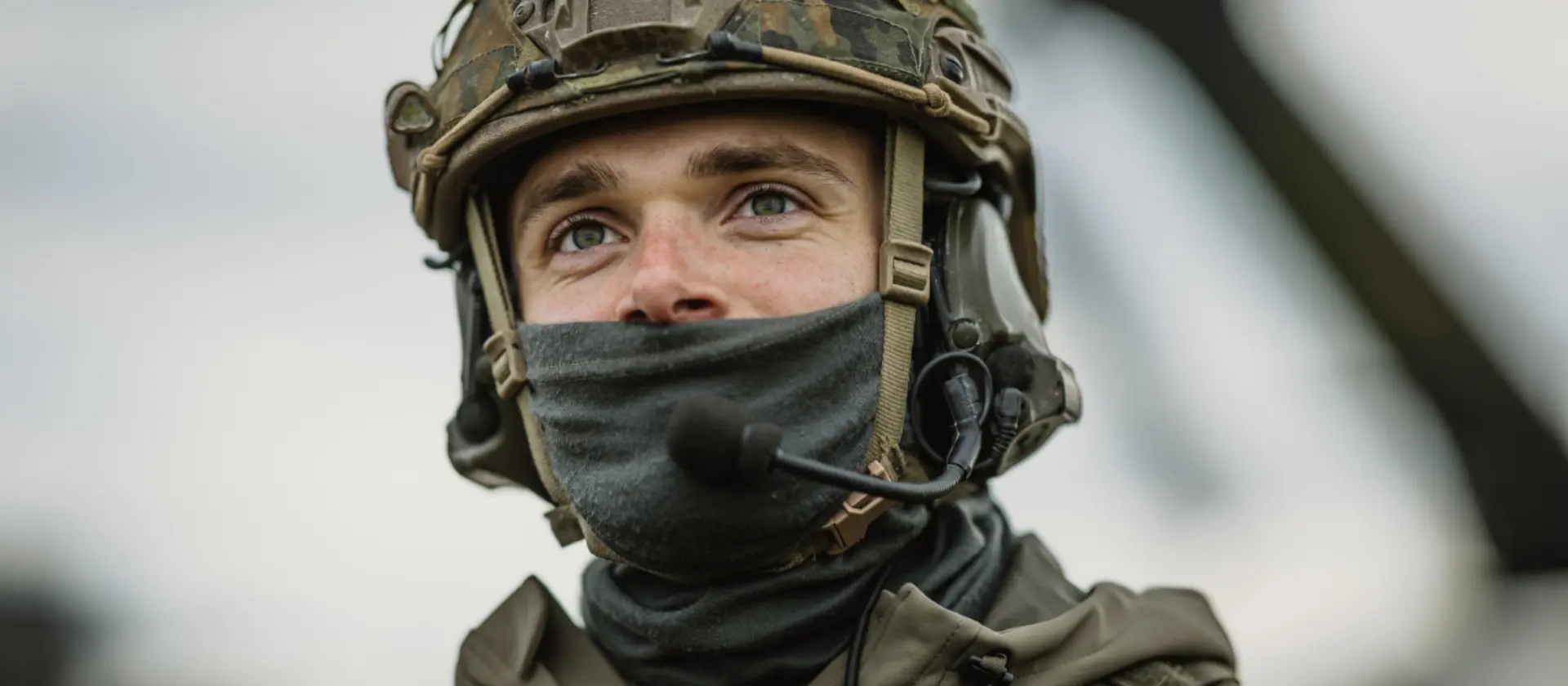 Ein Soldat der Bundeswehr