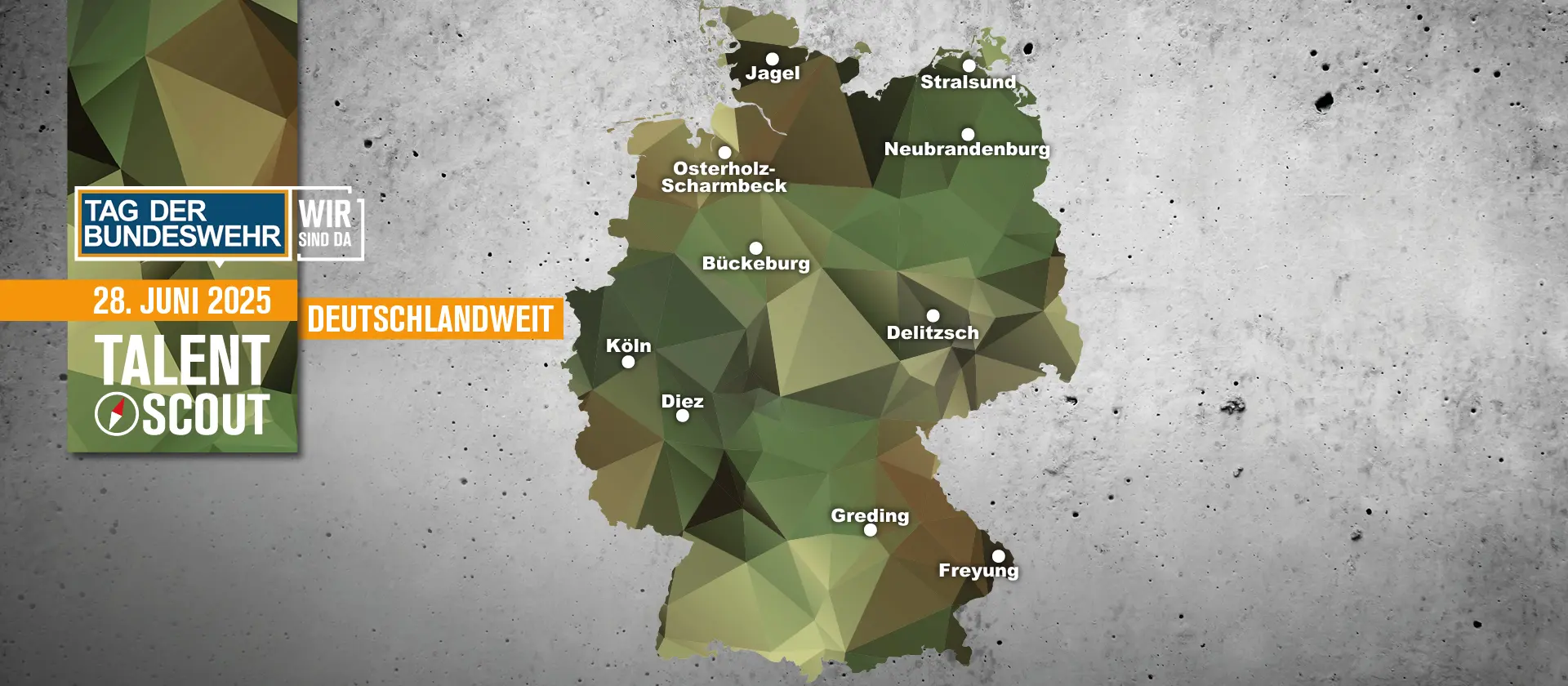 Das Header Bild des diensjährigen Talent Scouts