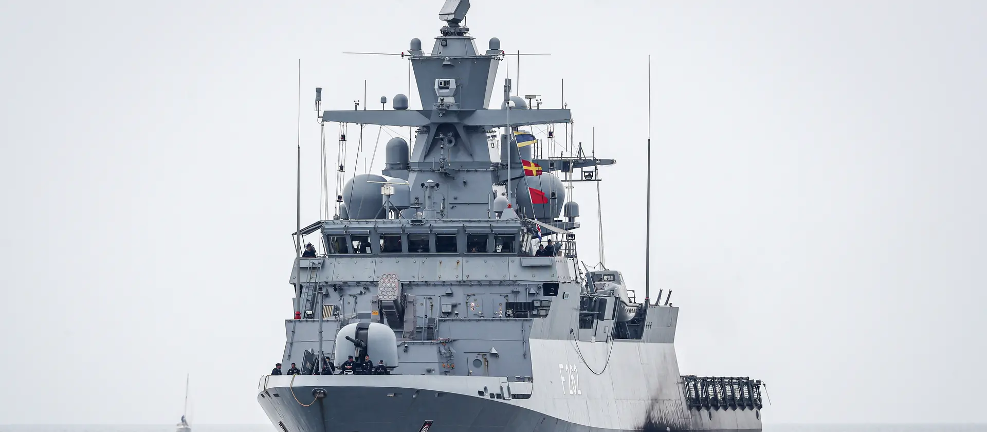 Eine Korvette der Bundeswehr