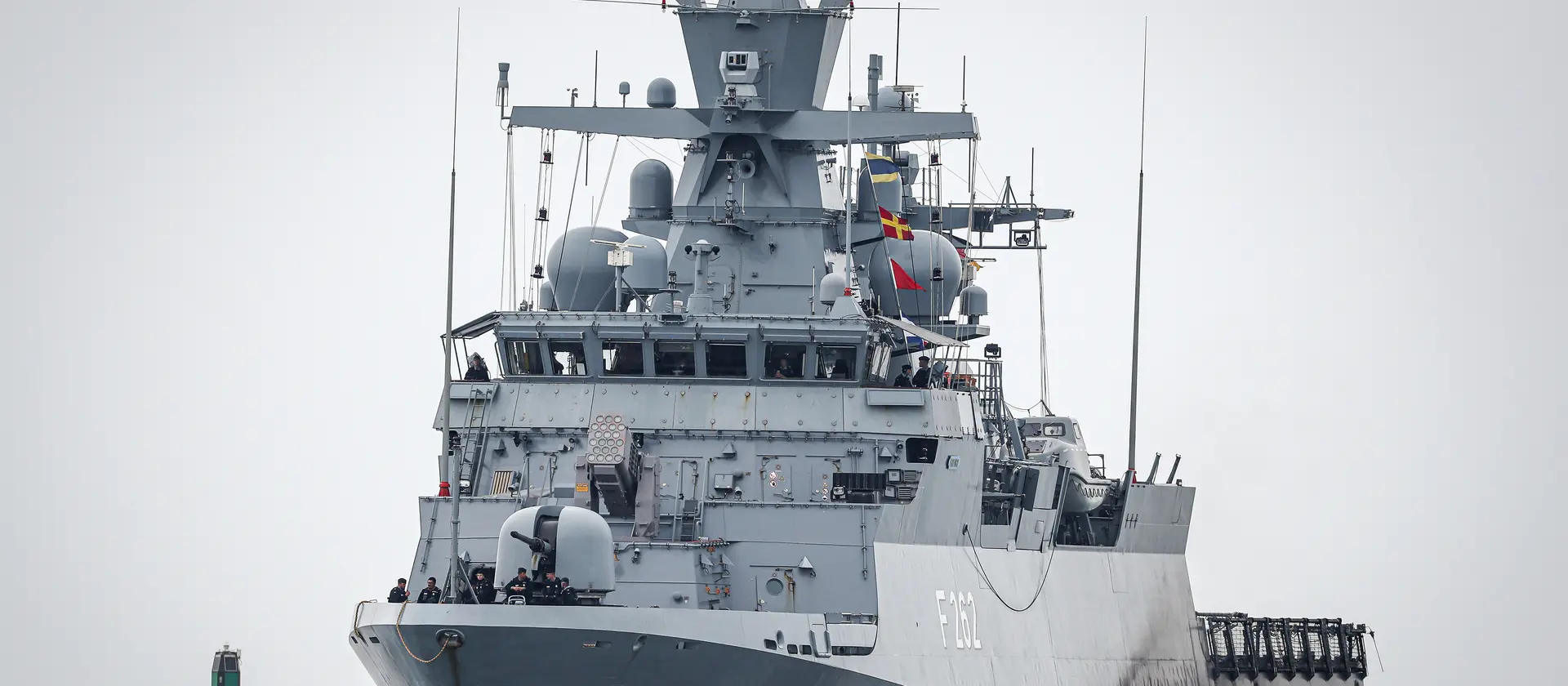 Eine Korvette der deutschen Marine