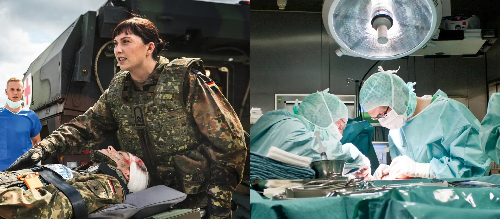 Sanitäter der Bundeswehr