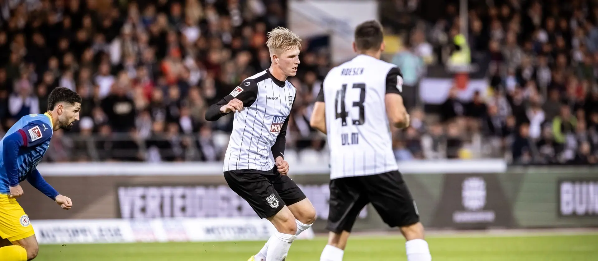 Spieler während eines Fusßabbspiels