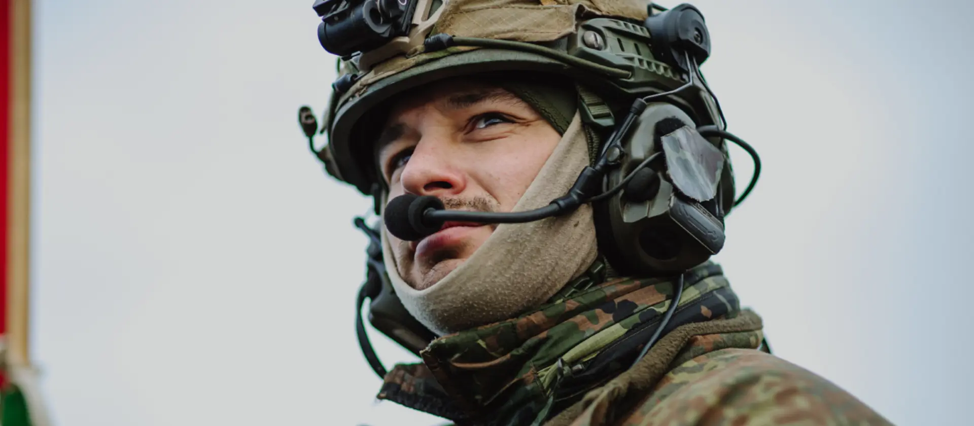 Ein Soldat der Bundeswehr 