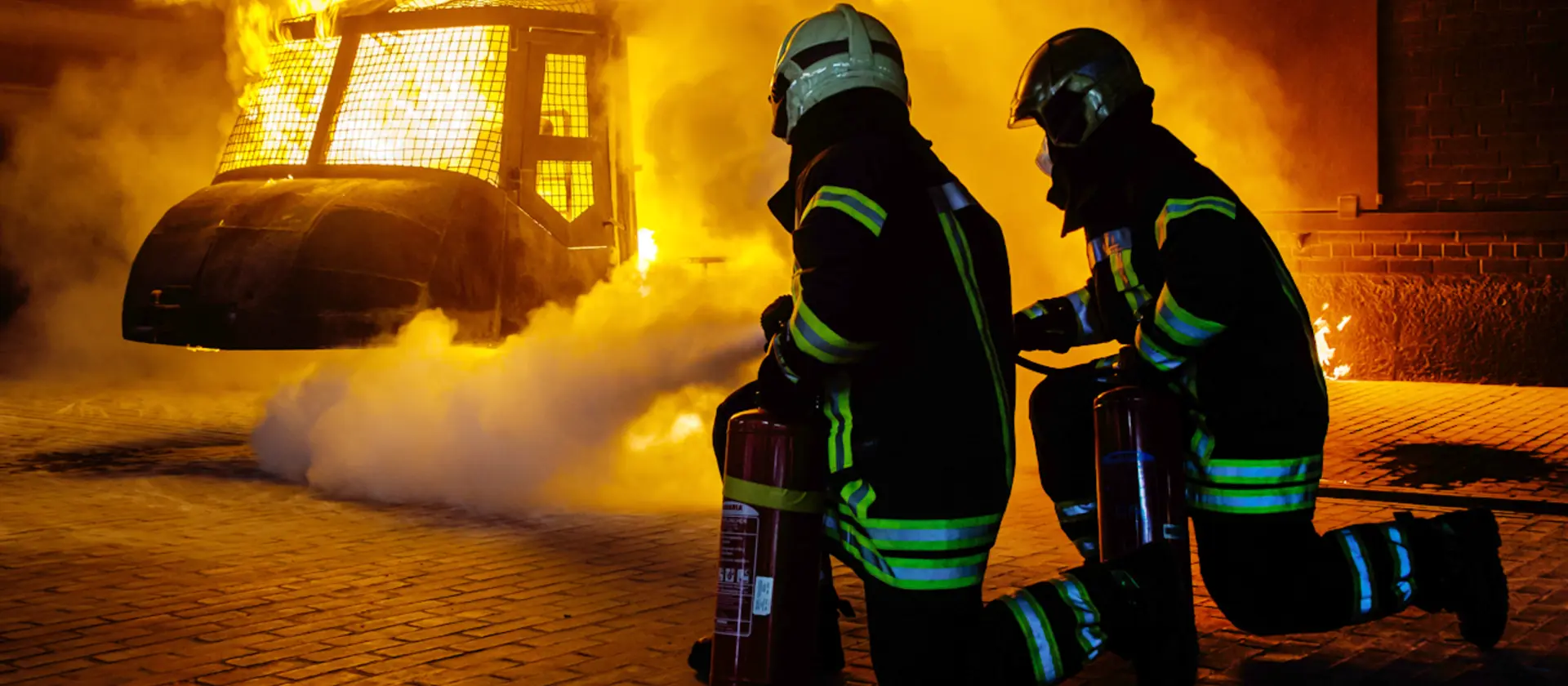 Feuerwehrleute der Bundeswehr