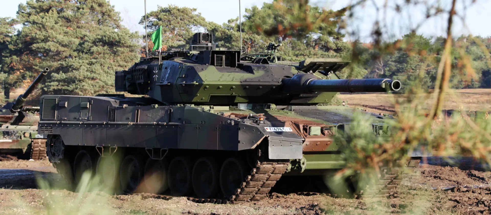 Ein Panzer der Bundeswehr 