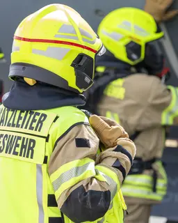Feuerwehrleute beim Einsatz
